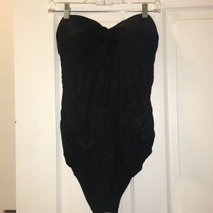 Black one piece